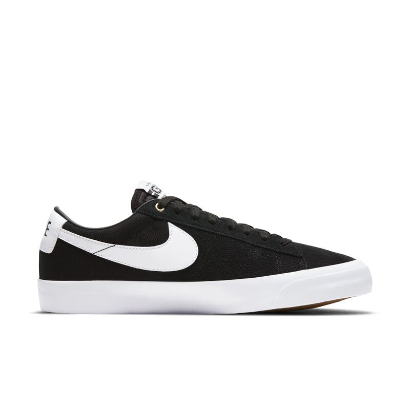 Nike SB Zoom Blazer Low Pro GT, Negro/Negro/Gum Light Brown/Blanco, hi-res