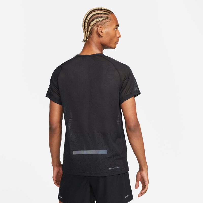 Nike DriFIT ADV Run Division TechKnit, Negro/Reflejo, hi-res