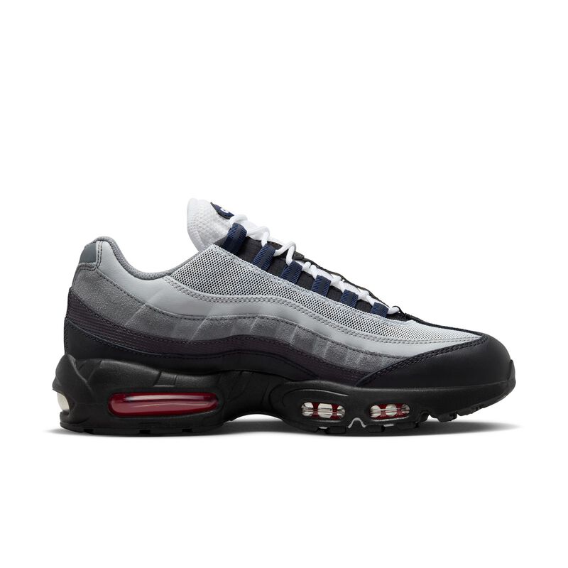 Nike Air Max 95, Negro/Antracita/Gris ahumado/Rojo pista, hi-res