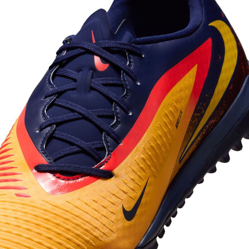 Nike Phantom 6 Low Acad, Láser Naranja/Amarillo Amarillo Veneno Azul Vacío, hi-res