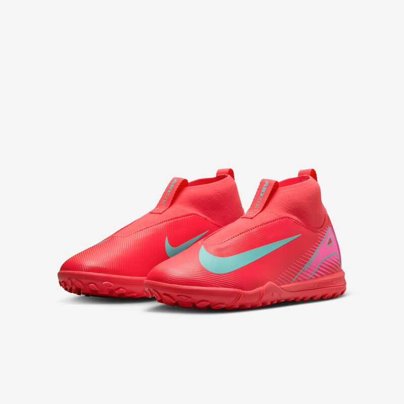 Nike Jr. Mercurial Superfly 10 Academy, Brasa Resplandor/Verde Aurora, hi-res