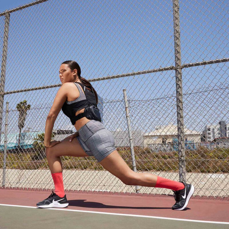 Nike Structure 25, Negro/Gris humo oscuro/Blanco, hi-res