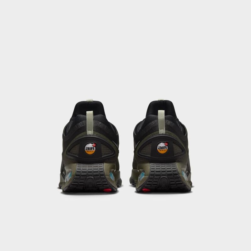 Nike Air Max Dn Roam, Negro/Met&aacute;lico Plata-Cargo Caqui-Piedra-Cargo Caqui, hi-res