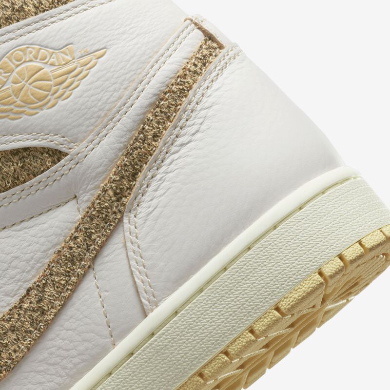 Air Jordan 1 Retro High OG Craft, Vela/Negro/Vainilla pálido, hi-res