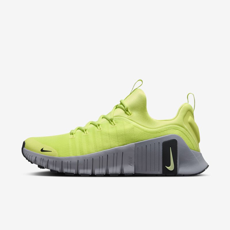 Nike Free Metcon 6, Toque De Limón Claro/Gris Cemento/Negro/Toque De Limón Claro, hi-res