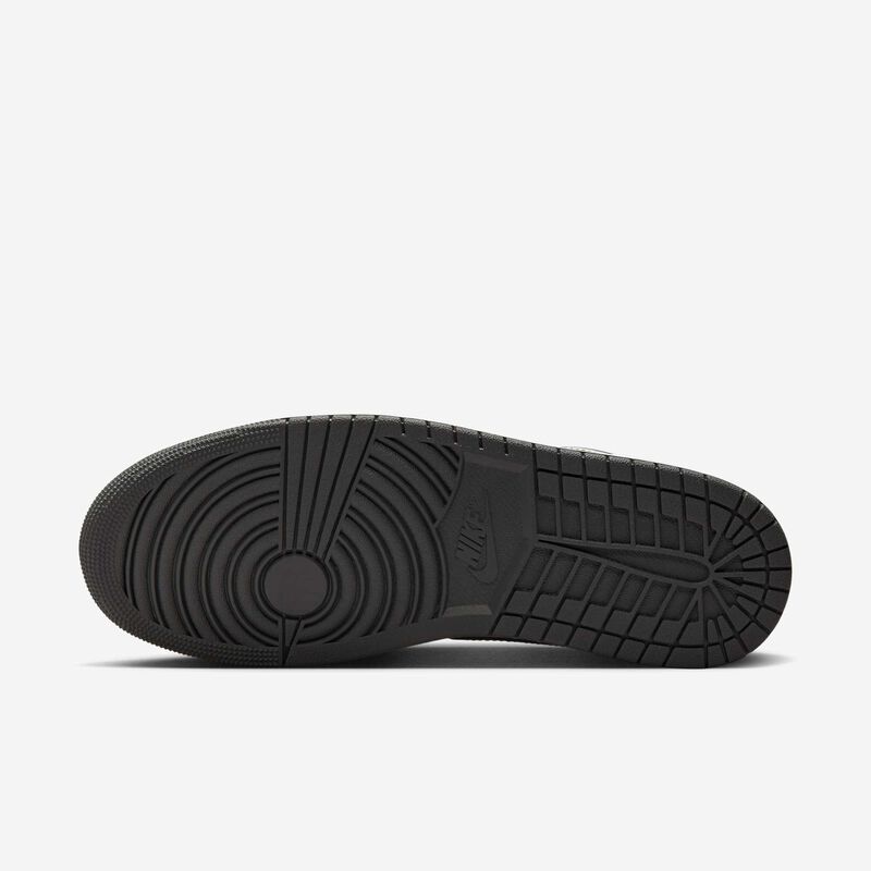 Air Jordan 1 Low, Gris Hierro/Blanco Cumbre, hi-res