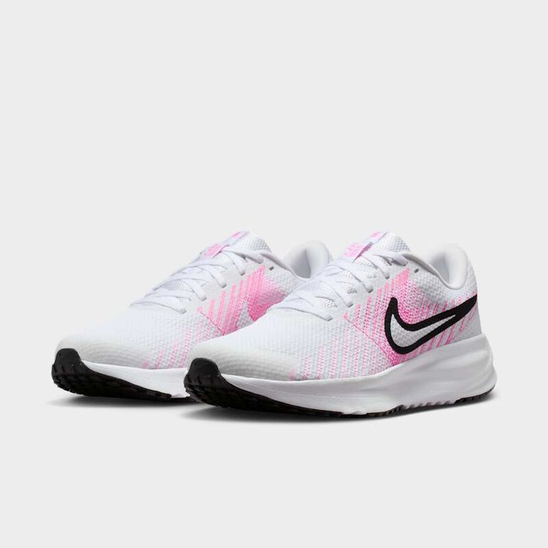 Nike Run Defy, Blanco/Negro-Rosa Hechizo-Hiper Rosa-Negro, hi-res