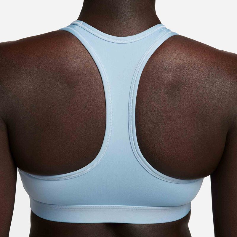 Nike Swoosh Medium Support, Azul marfil claro/Blanco, hi-res
