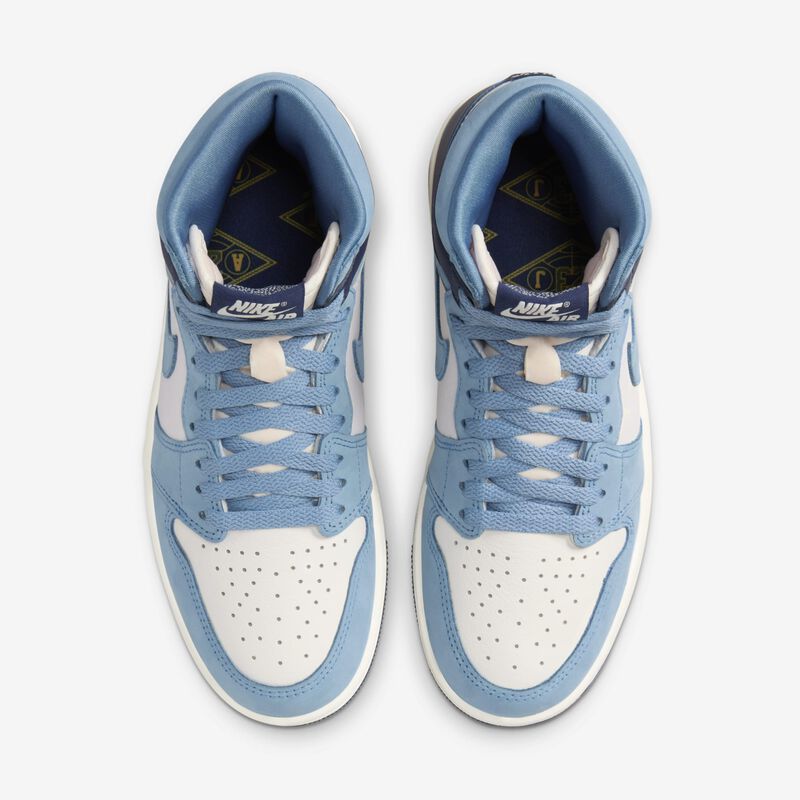 Air Jordan 1 Retro High OG, Azul universitario/Vela/Azul marino medianoche/Oro universitario, hi-res