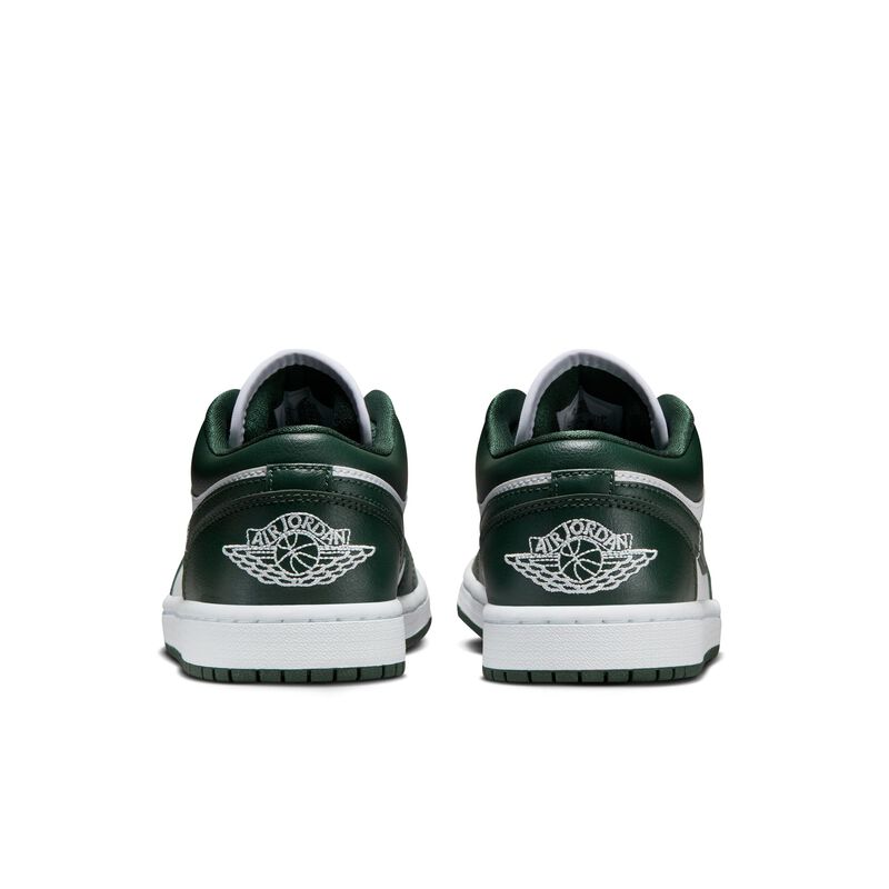 Air Jordan 1 Low, Blanco/Jade Galáctico, hi-res