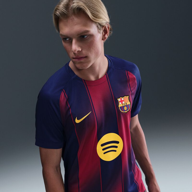 FC Barcelona 2025/26 Stadium Home, Azul Real Profundo/Azul Real Profundo/Rojo Noble/(Oro Del Medio Oeste), hi-res
