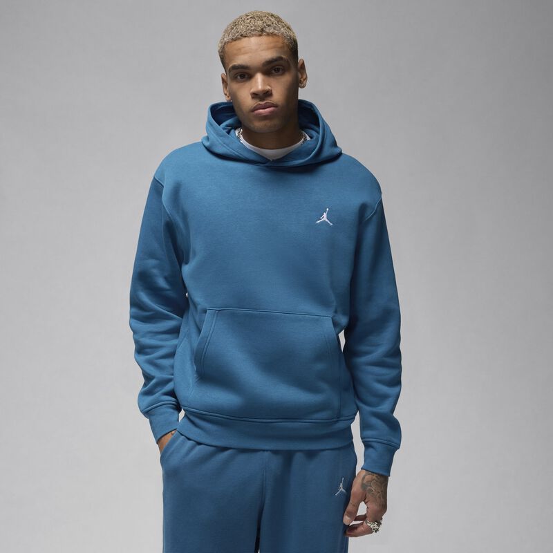 Jordan Brooklyn Fleece, Azul Industrial/Blanco, hi-res