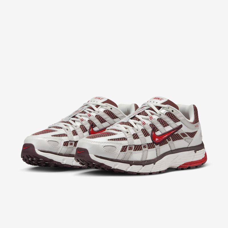 Nike P-6000, Blanco Cumbre Metalizado/Poni Oscuro/Mena De Hierro Claro/Rojo Pasión, hi-res
