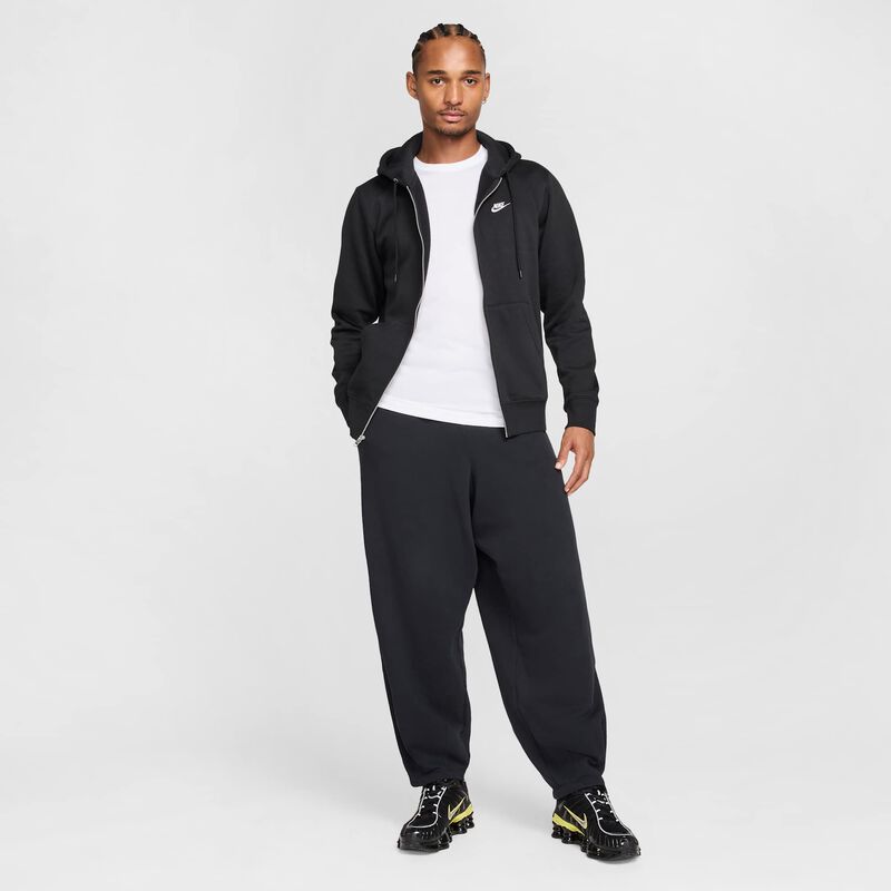 Nike Club, Negro/Negro/Blanco, hi-res