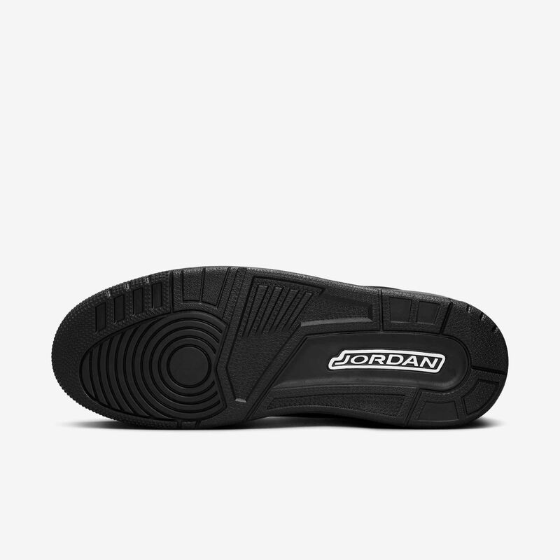Air Jordan 3 Retro, Negro/Carbón Oscuro-Blanco, hi-res