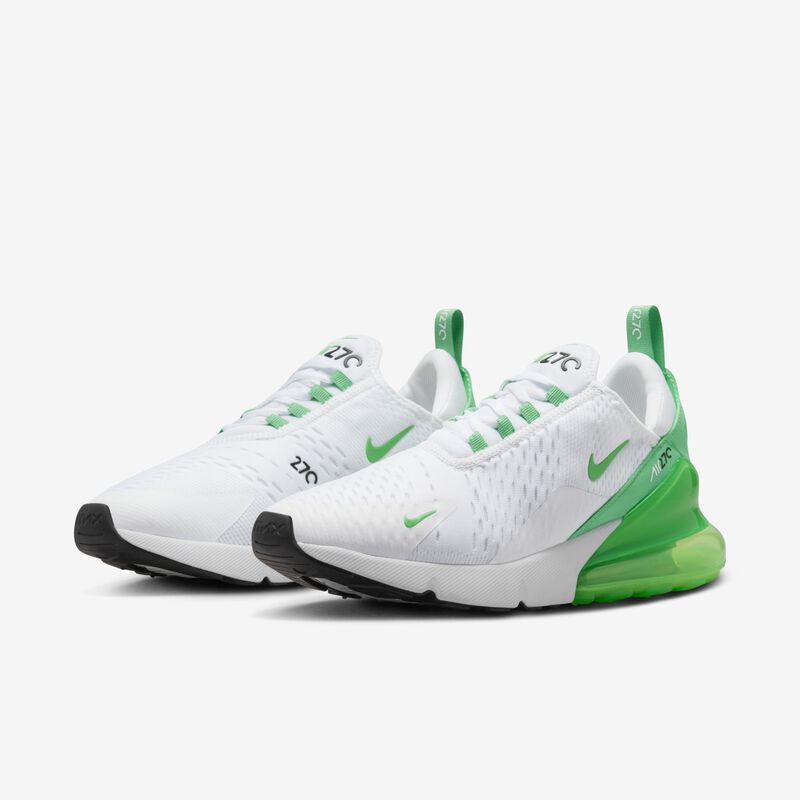 Nike Air Max 270, Blanco/Verde Shock-Blanco-Negro, hi-res
