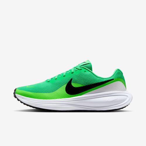 Nike Revolution 8, Verde Impacto/Verde Strike/Blanco/Negro, hi-res