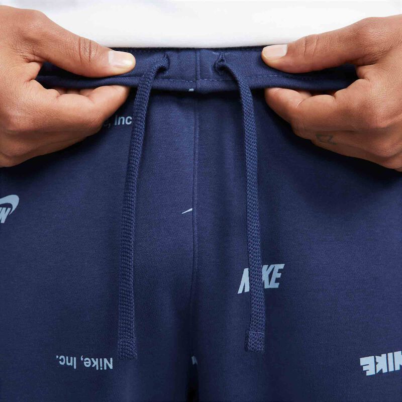 Nike Club Fleece, Azul marino medianoche/Pizarra ceniza, hi-res