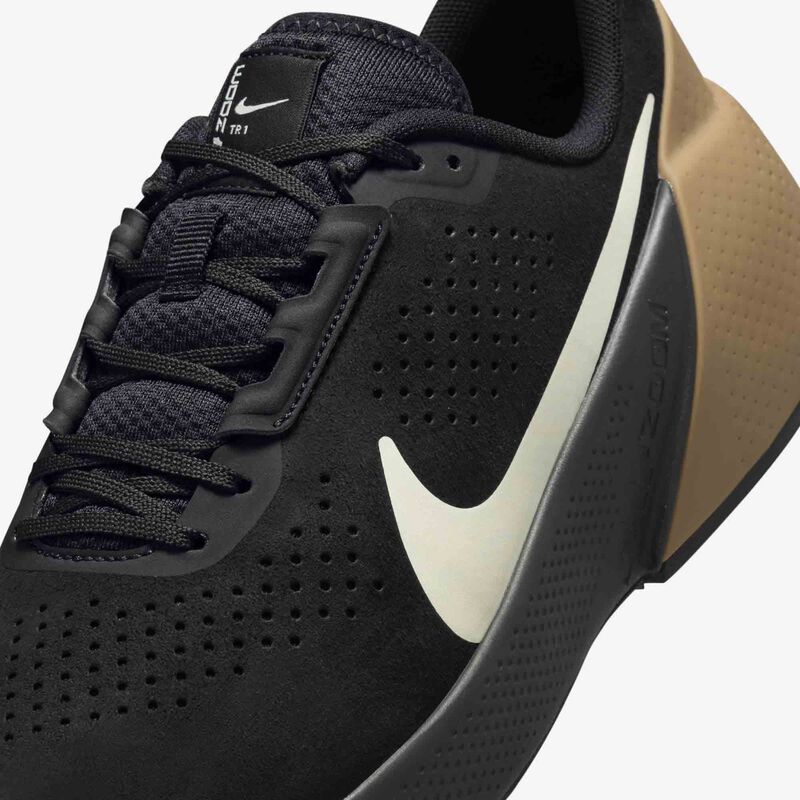 Nike Air Zoom TR 1, Negro/Leche De Coco-Goma Marrón Claro, hi-res
