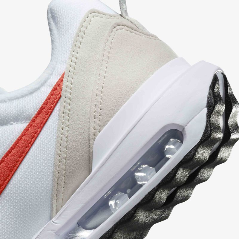 Nike Air Max Dawn, Blanco/Hueso claro/Negro/Rojo picante, hi-res