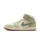 Air Jordan&nbsp;1 Mid SE, Aura oliva/Prado/Azul universitario/Blanco perla, hi-res