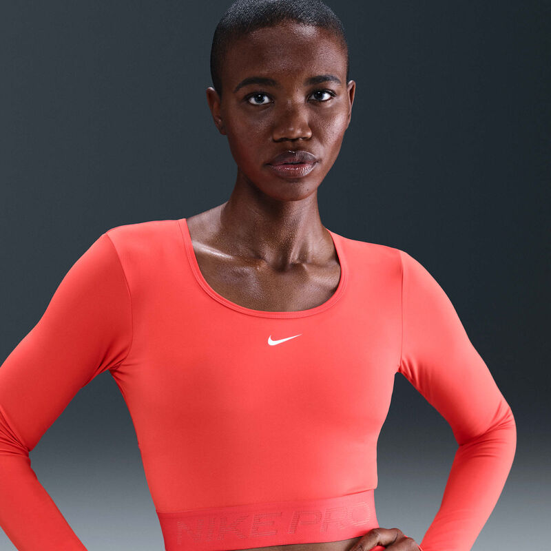 Nike Pro, Teniente Carmesí/Resplandor De Brasas/Blanco, hi-res