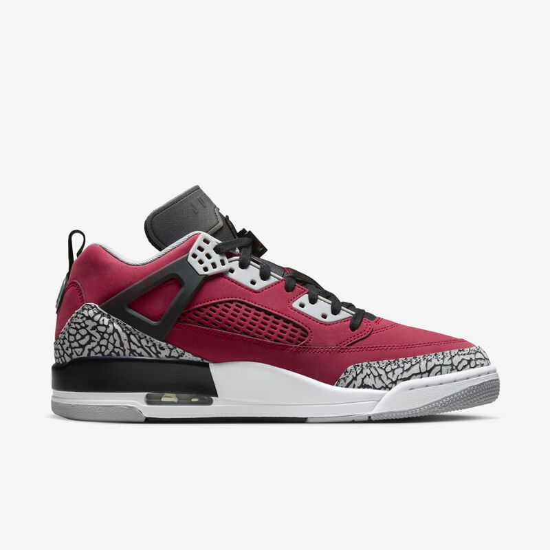 Jordan Spizike Low, Rojo Gimnasio/Gris Lobo/Gris Frío/Negro, hi-res