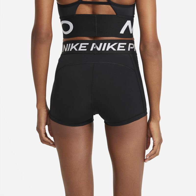 Nike Pro, Negro/Blanco, hi-res