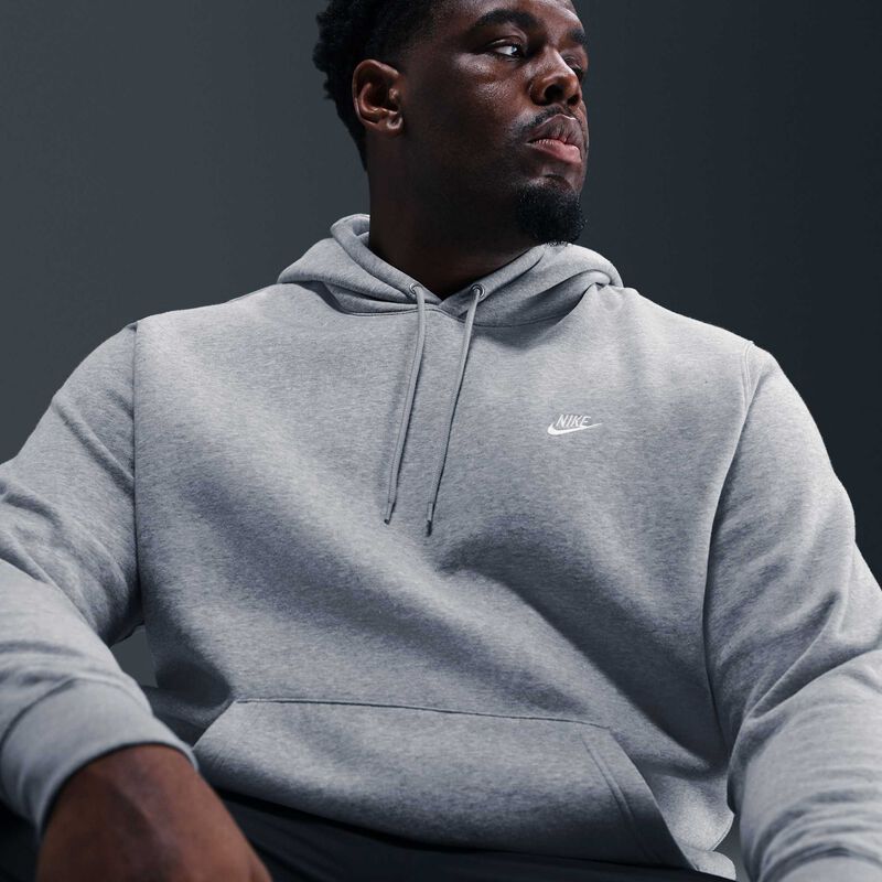 Nike Club, Gris Oscuro Jaspeado/Gris Humo Claro/Blanco, hi-res