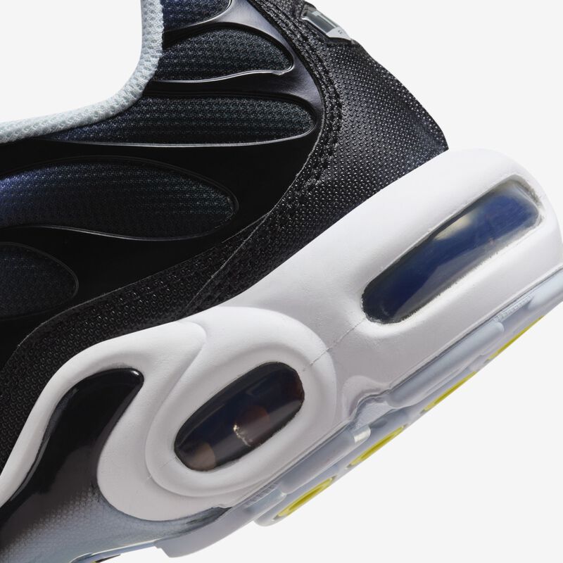 Nike Air Max Plus, Negro/Azul Tinte/Gris Hierro/Naranja Rugoso, hi-res