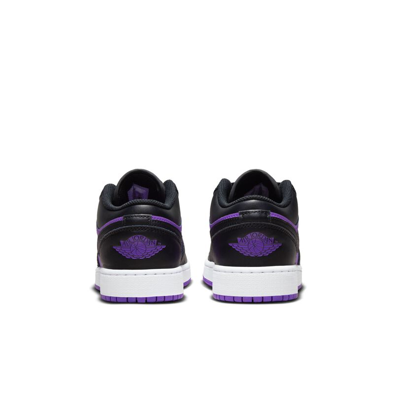 Air Jordan 1 Low, Veneno púrpura/Blanco/Negro, hi-res