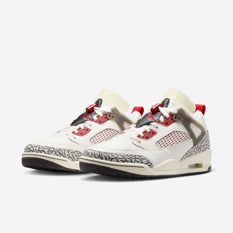 Jordan Spizike Low, Vela/Antracita/Leche De Coco/Rojo Universitario, hi-res