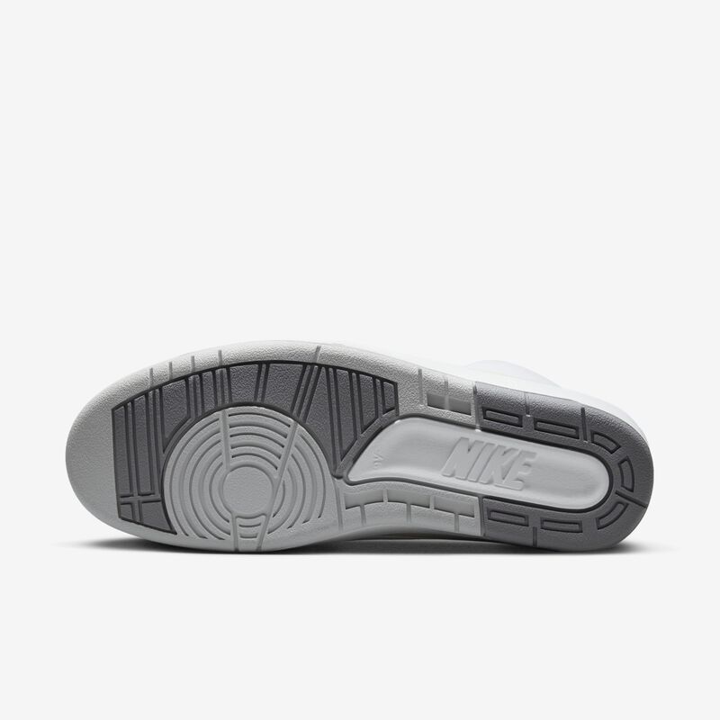Air Jordan 2 Retro, Blanco/Vela/Negro/Gris cemento, hi-res