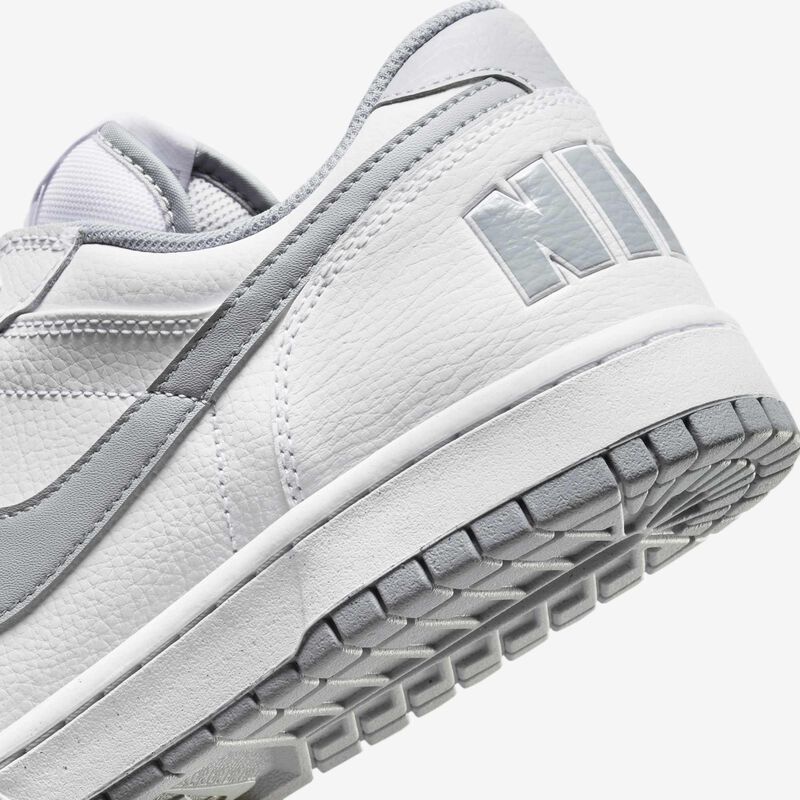 Nike Big Low, Blanco/Gris Lobo, hi-res