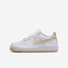 Nike Air Force 1, Blanco/Blanco/Caqui Claro, hi-res