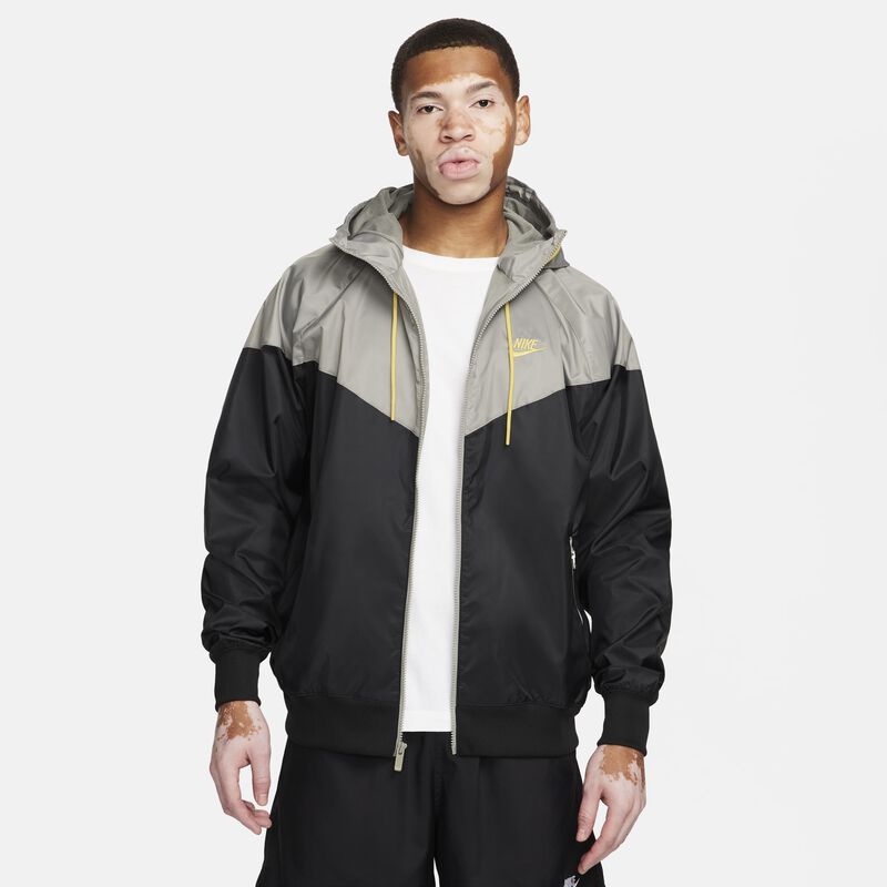 Nike Sportswear Windrunner, Negro/Estuco Oscuro/Oro Saturno, hi-res