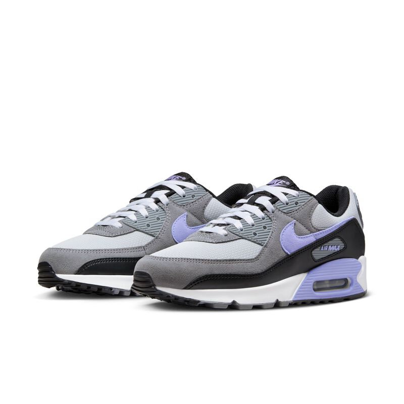 Nike Air Max 90, Polvo Fotón/Cardo Claro-Gris Frío, hi-res