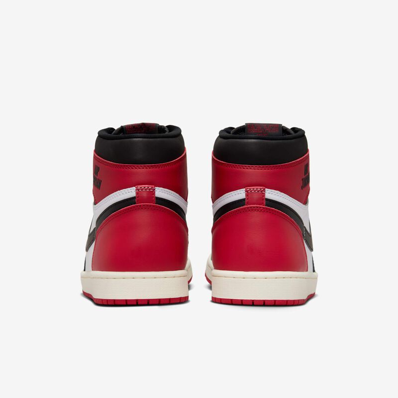 Air Jordan 1 Retro High OG "Black Toe", Blanco/Negro-Rojo Universitario-Vela, hi-res