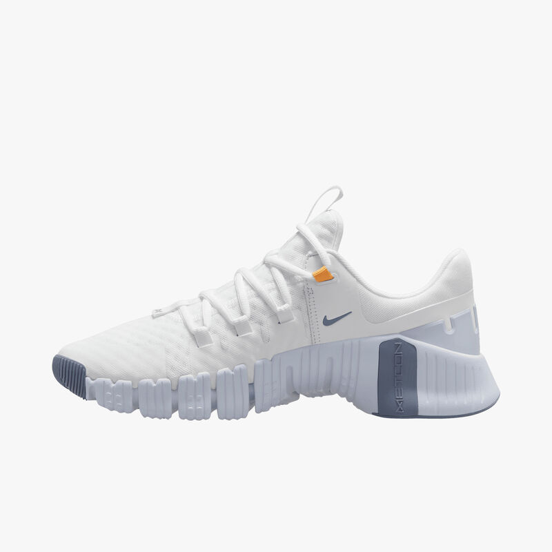 Nike Free Metcon 5, Blanco/Gris Fútbol/Pizarra Cenizo/Reloj De Sol, hi-res