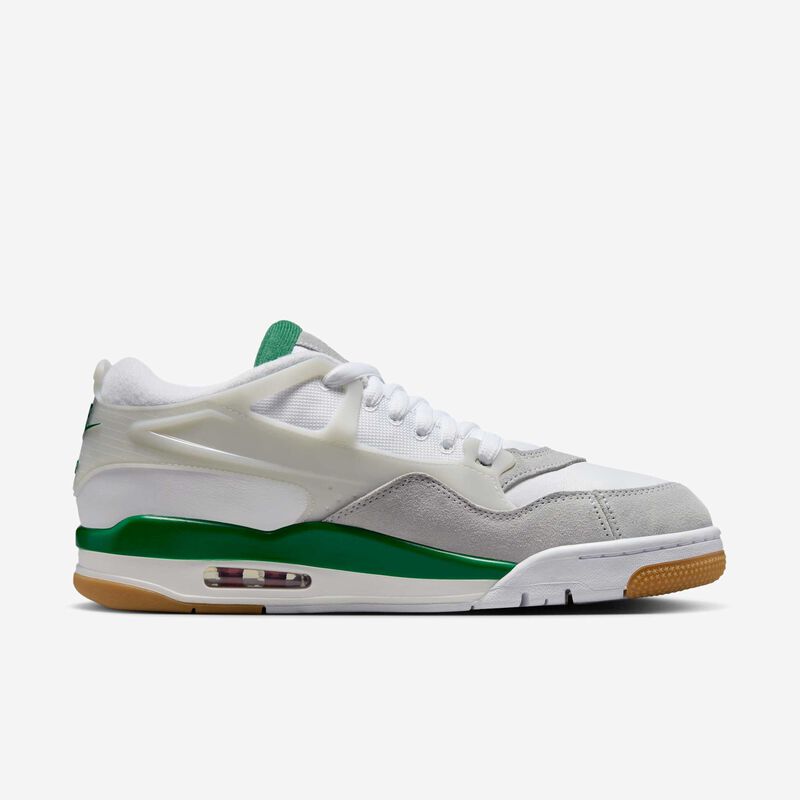 Air Jordan 4 RM, Blanco/Gris Neutro/Gris Lobo/Verde Pino, hi-res
