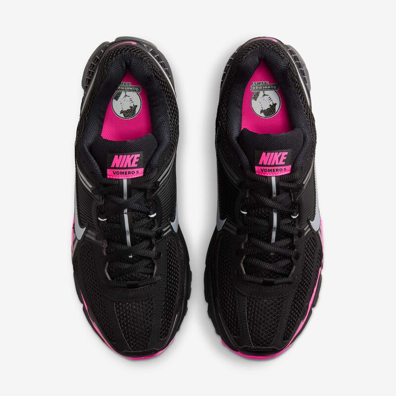 Nike Zoom Vomero 5, Negro/Antracita/Avalancha Rosa/Platino Metalizado, hi-res