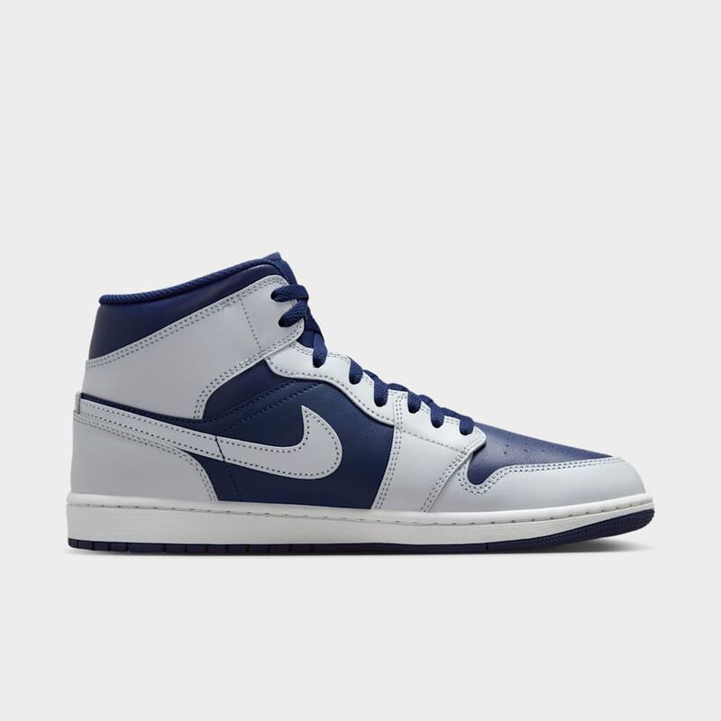 Air Jordan 1 Mid, Azul Vac&iacute;o/Platino Puro-Cumbre Lava-Lava Al Rojo Vivo-Foto Azul, hi-res