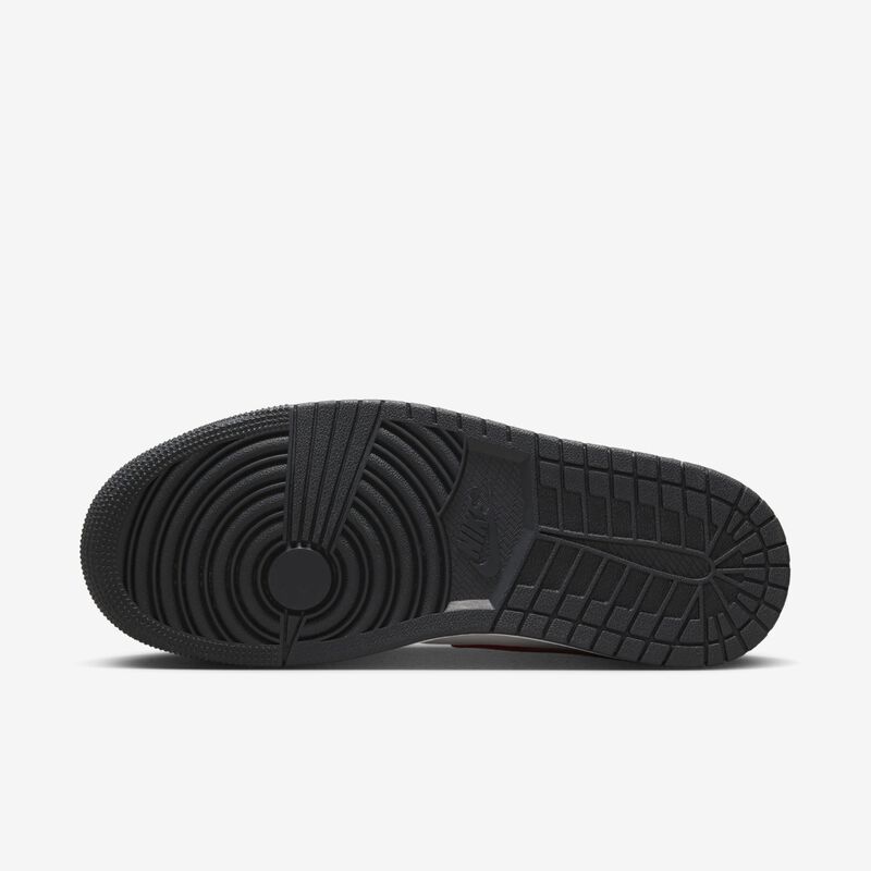 Air Jordan 1 Mid, Vela/Rojo gimnasio-Apagado Noir-Blanco, hi-res