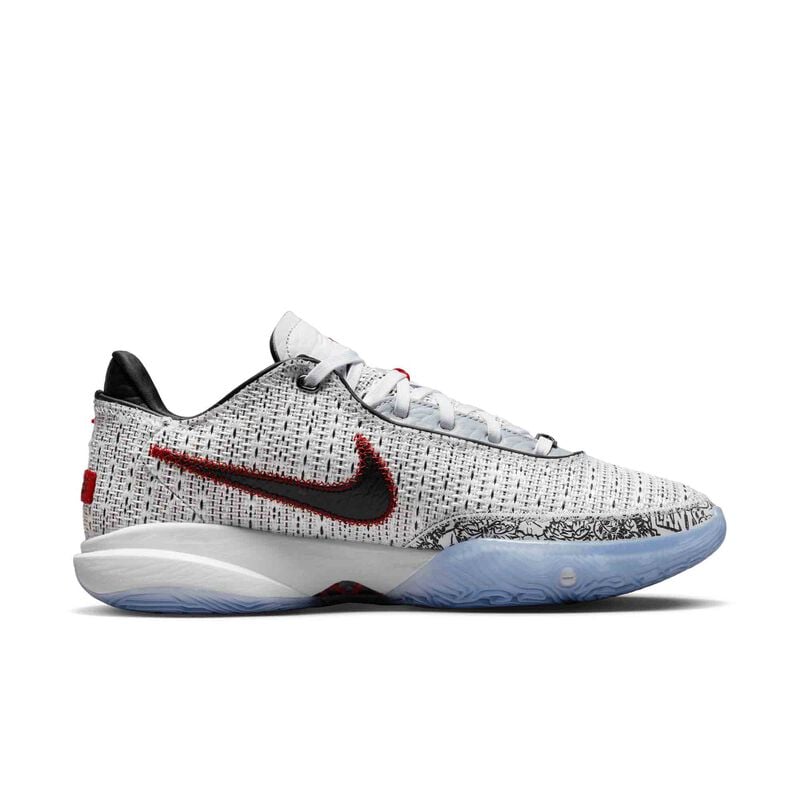LeBron XX "The Debut", Blanco/Negro/Rojo/Oro metalizado, hi-res