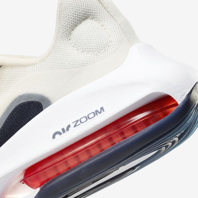 Nike Air Zoom Arcadia 2, Fantasma/Carmesí brillante/Blanco/Obsidiana oscuro, hi-res