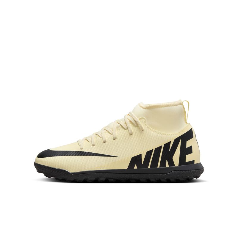 Nike Jr. Mercurial Superfly 9 Club, Lemonade/Negro, hi-res