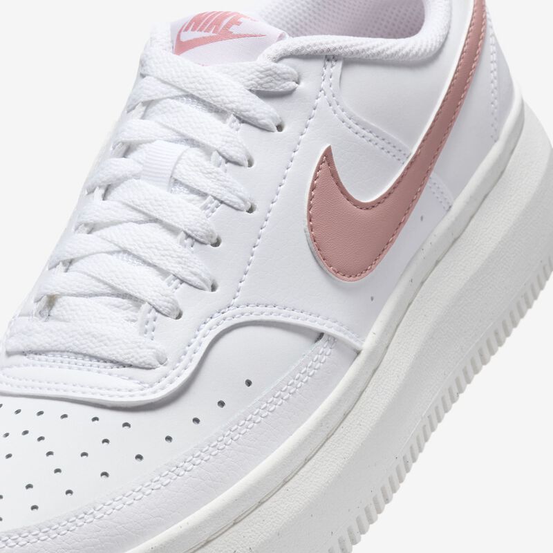 Nike Court Vision Alta, Blanco/Vela/Rojo Nebulosa, hi-res