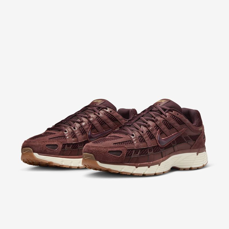 Nike P-6000 SE, Pony Oscuro/Oro Metalizado/Marfil Pálido/Burgundy Crush, hi-res