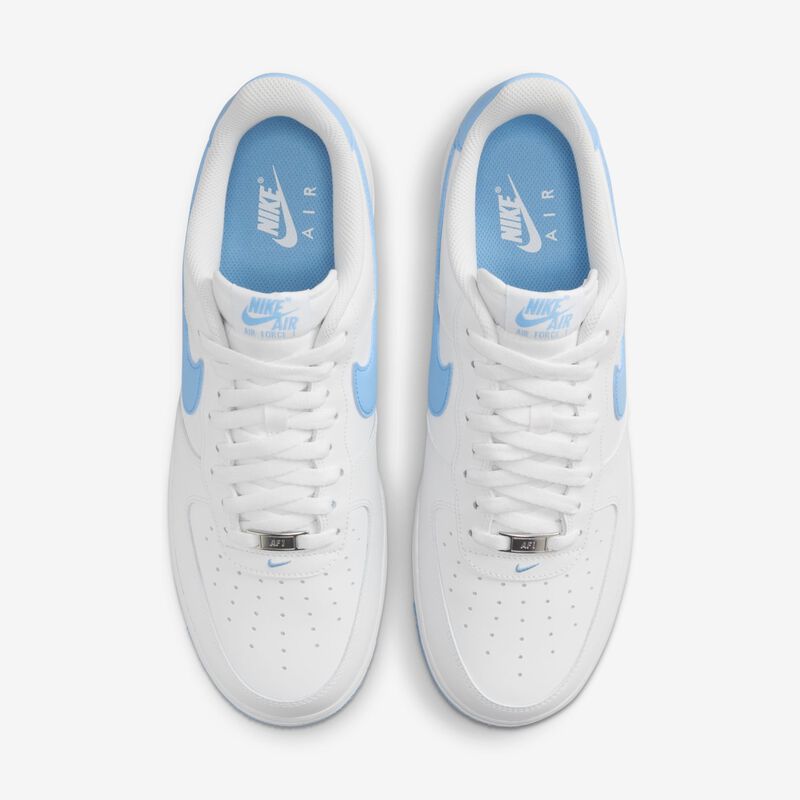 Nike Air Force 1 '07, Blanco/Acuario Azul-Blanco, hi-res