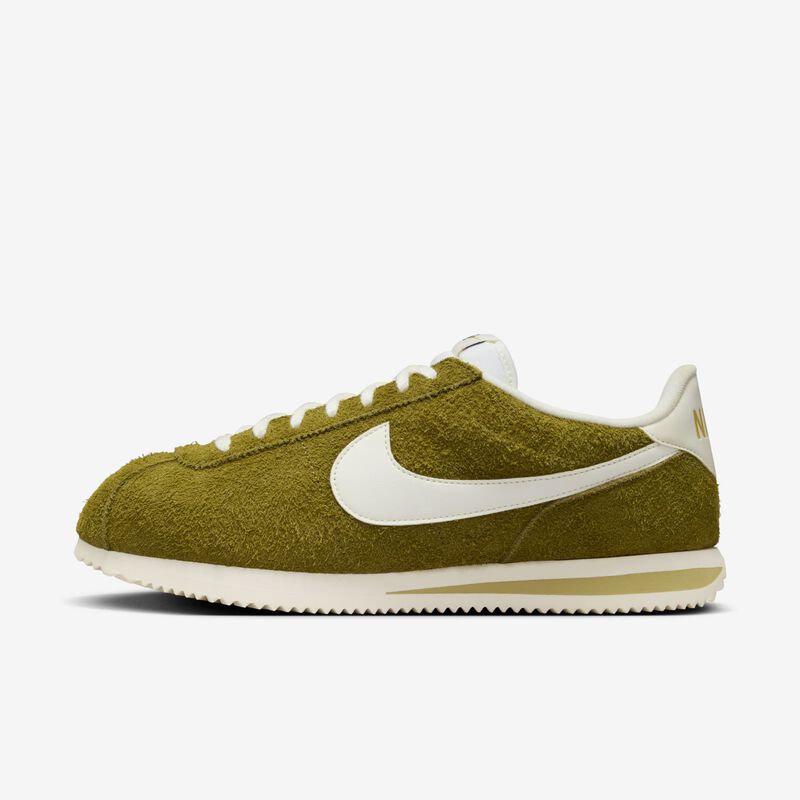 Nike Cortez SE Suede, Musgo Del Pacífico/Oro Infinito/Muselina/Vela, hi-res